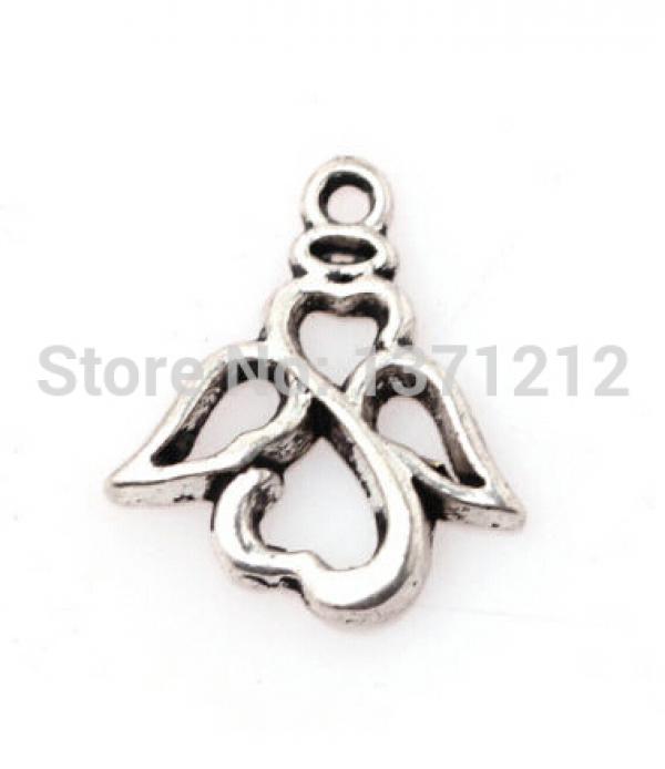 60PCS Angel Charms Pendant Necklace Bracelets Jewelry Accessories A1068