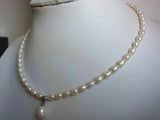 Charming Women Jewellery Freshwater Pearl Necklace Pendant Jewelry