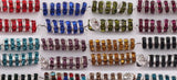 8mm Mixed Crystal Rhinestone Spacer Beads for DIY Jewelry Making