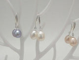 925 Silver Freshwater Pearl Earrings Jewelry