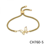 Heart Chain Bracelet Women Charms Engagement