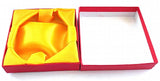 Qingmos 10 Boxes Red Square 9*9*2cm Jewelry Box For Bracelet Gfit Box