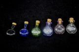 20pcs Mini Glass Vial Bottles with Cork Stopper for DIY Necklace Jewelry Pendant