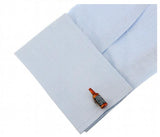 Whiskey and Champagne Bottle Shape Cufflinks French Shirt Men