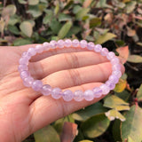 Fengbaowu Lavender Amethyst Bracelet Crystal Quartz Healing Stone Women Jewelry