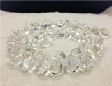 H-CCB26 Teardrop Clear Crystal Beads 15mmx9mm