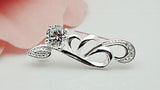 925 Silver Zircon Mosaic Brooch for Women