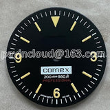 NH35 Dial 28.5mm Green Luminous Dial for SKX NH35 NH36 Automatic Movement