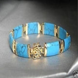 Turquoise Link Bracelet for Women