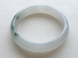 Zheru Jewelry Myanmar Jadeite Two-Tone Bracelet 54-64mm