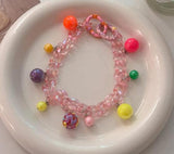 Y2K Waist Chain Punk Pants Chain Pink Pendant Jewelry
