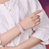 Zheru Agate Chalcedony Bracelet 54-64mm Princess Gift