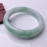 Natural Burmese Jadeite Light Green 54-64mm Bracelet