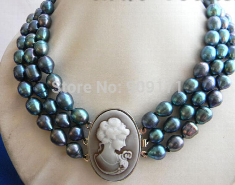 18'' Rice Freshwater Pearl Necklace