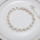 Baroque Freshwater Pearl Elastic Bracelet
