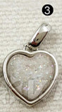 Charming Silver Plated Heart Druzy Necklace Pendant for Women