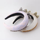 Crystal Rhinestone Bridal Hair Crown Headpiece