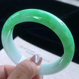 Zheru Jade Two-Tone Bracelet for Mom & Girlfriend