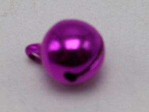 100 JINGLE BELLS Christmas Mixed Colors Beads Charms 8mm DIY Craft