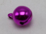 100 JINGLE BELLS Christmas Mixed Colors Beads Charms 8mm DIY Craft