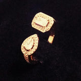 Vintage Style Adjustable CZ Rings for Women Anillos Ring Party