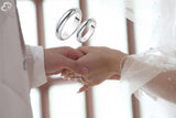 Unisex Silver Punk Ring Wedding Jewellery J017