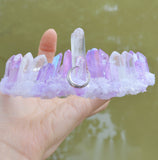 Crystal Crown Natural Quartz Raw Crystal Headband Wiccan Hair Accessories