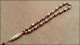 Buddhist Prayer Beads Bracelet Tibet Necklace Three Eyes Nine Eyes Bead Cinnabar
