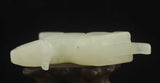 Old Natural Jade Hand Carved Dragon Pendant Statue