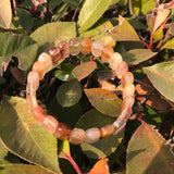 Colorful Rutilated Quartz Bracelet for Healing