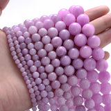 Chalcedony Jades Natural Stone Beads for DIY Jewelry Making 4/6/8/10/12mm