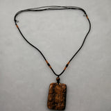 Natural Tiger Eye Tiger Necklace Pendant Lucky Jewelry
