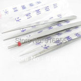 30pcs Elbow Tweezers Nail Art Rhinestones Nippers Straight Head Beads Tools