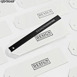 PK021 Shape Tag Hang Tag Printing Foil Hang Tag for Kids Clothes