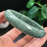 Natural Burmese Emerald Dark Green 54-64mm Bracelet Princess Jewelry