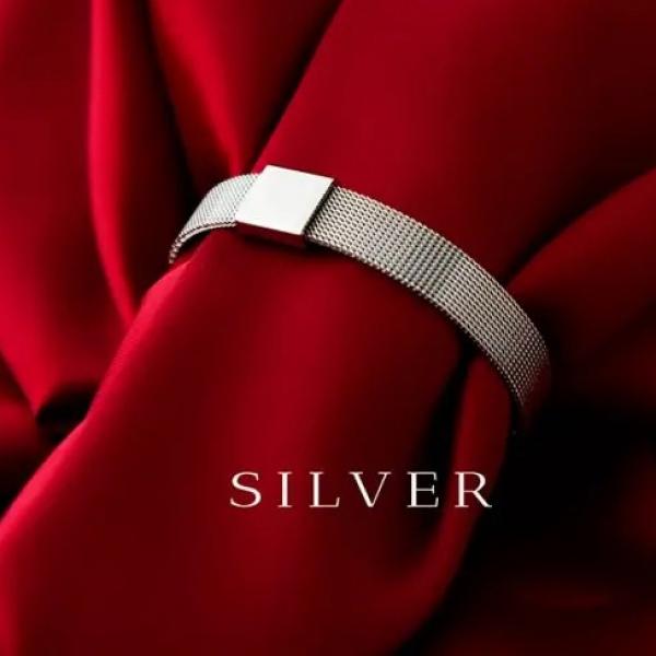 Custom Stainless Steel Bracelet - Personalized Gift