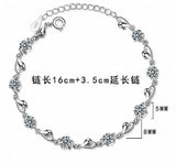0.5CT Moissanite Love Bracelet S925 Sterling Silver Jewelry