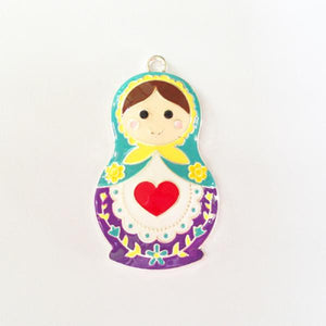 10pcs Enamel Toy Pendant for Jewelry Making