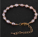 Real Freshwater Pearl Bracelet for Women Wedding Jewelry
