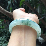 Zheru Jadeite Light Flower Bracelet 54-64mm
