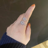 Brazil Stackable Rings for Women Wedding CZ Round Ring Bohemian Beach Jewelry