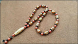 Buddhist Prayer Beads Bracelet Tibet Necklace Three Eyes Nine Eyes Bead Cinnabar
