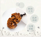 Natural Tiger Eye Stone Agate Pixiu Pendant Necklace Sweater Chain