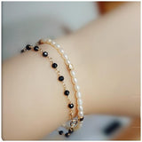 LiiJi Real Spinel Bracelet 925 Sterling Silver Shining Yoga Healing Bracelet