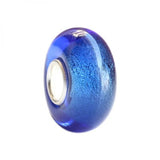 925 Sterling Silver Colorful Glass European Charm Beads
