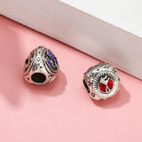 10Pcs Triple Amulet Charm Shining Omniscient Eye Charm Fatima Guardian Hand...