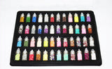 48 Bottles Flash Powder Sequins Glitter Set for DIY Crafts UV Resin Mold Acc