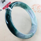 Zheru Jewelry Natural Jadeite Bracelet Princess Jade Gift 54-62mm