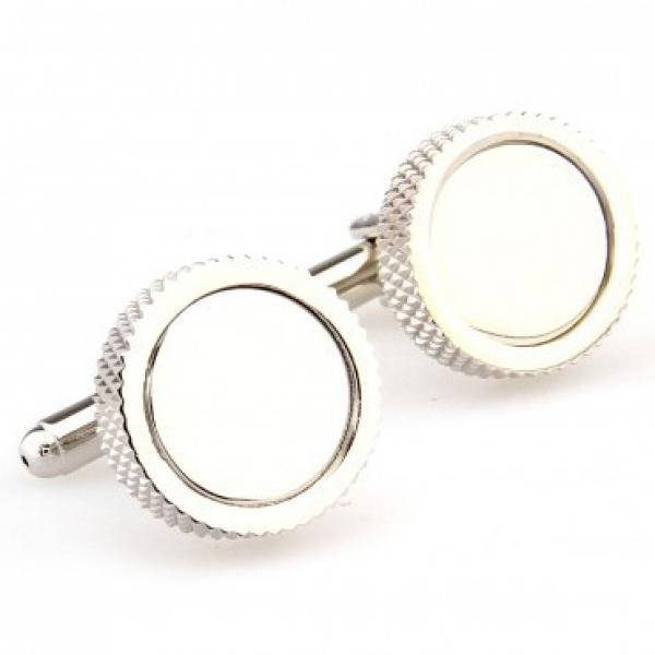 Classic Metal Cufflinks Set of 5 Pairs
