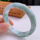 Natural Burma Jade Princess Bracelet 54-62mm, Ideal Gift for Girlfriend or Mom